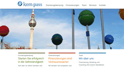 Desktop Screenshot of kompass-berlin.com
